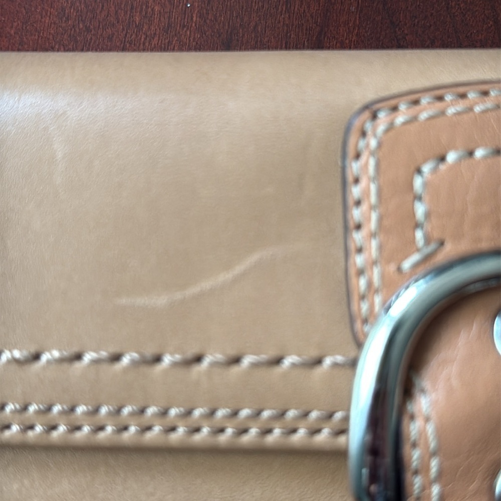 Tan Leather Women's Bag - Picture 6 of 6